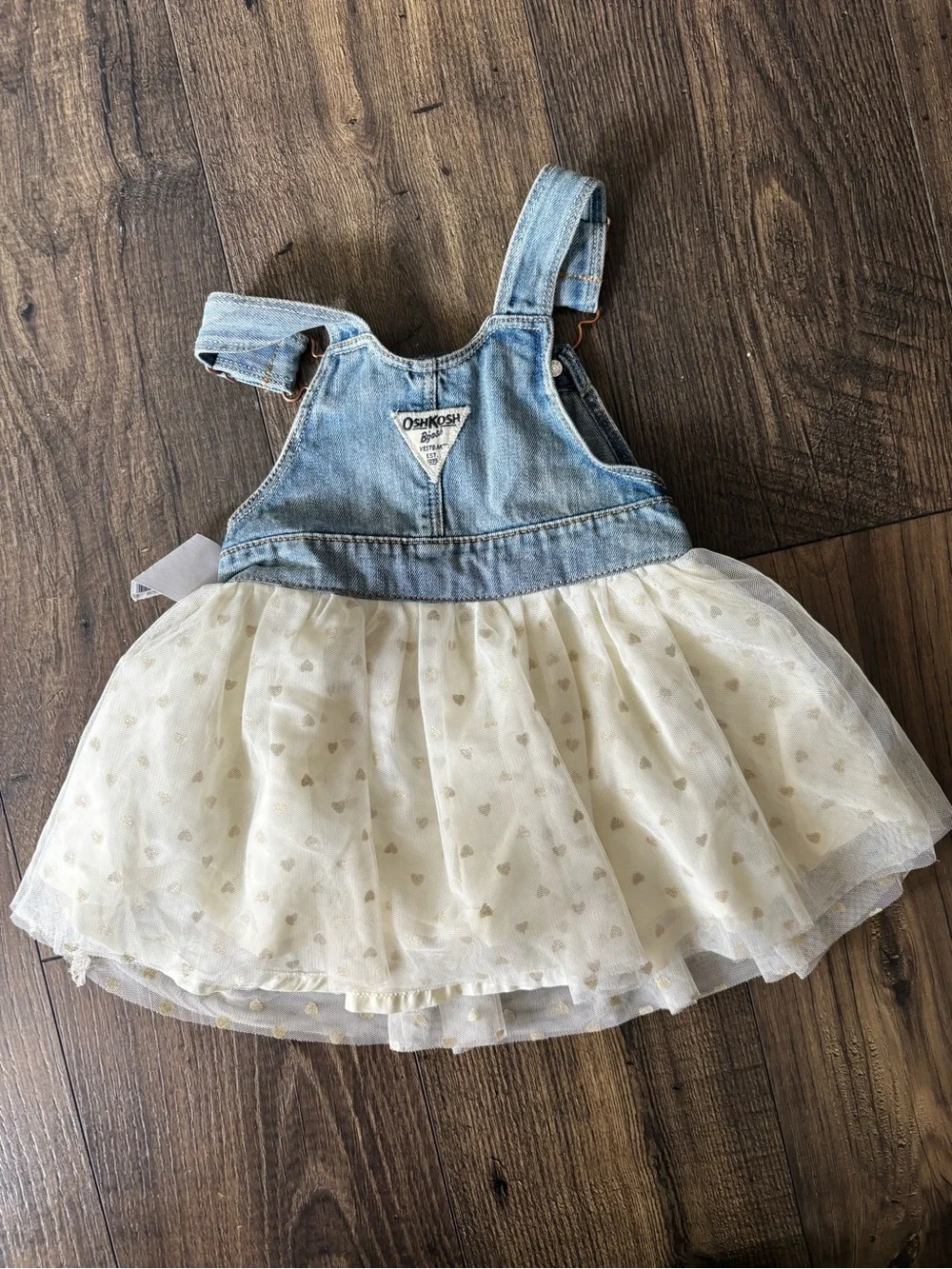 Oshkosh Overall Dress NWT